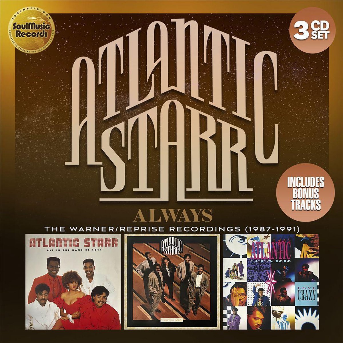 Atlantic Starr - Always (3CD) - Vinyl Masterpiece